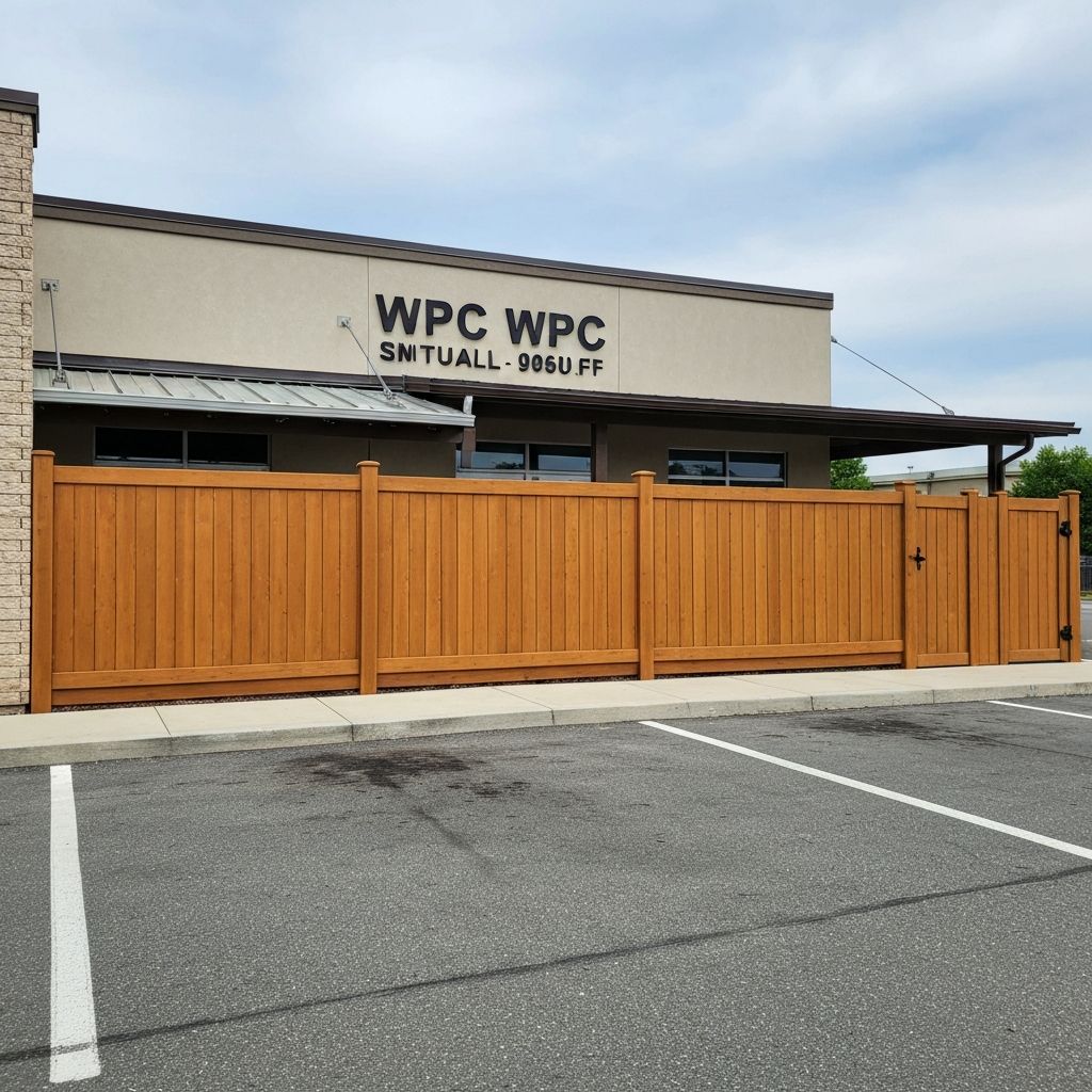 Commercial Property Fence