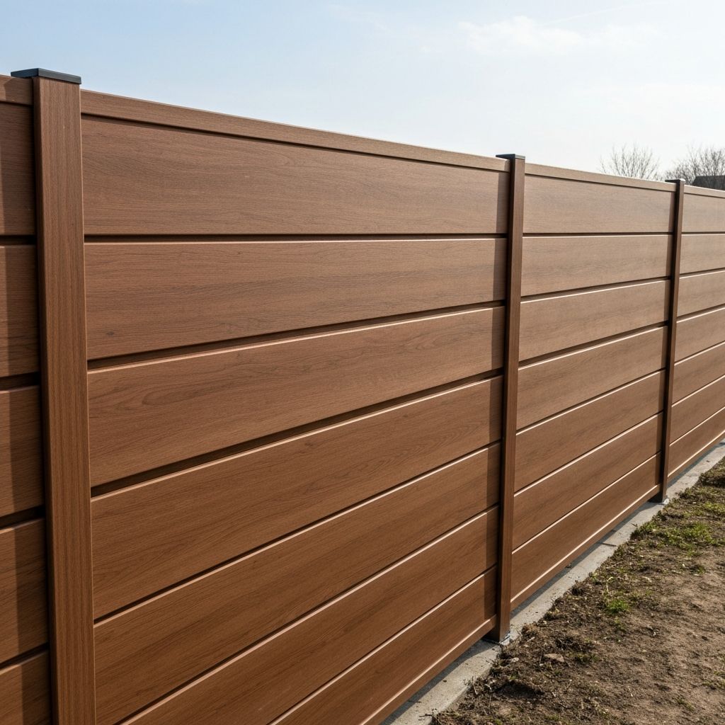 Horizontal Classic WPC Fence